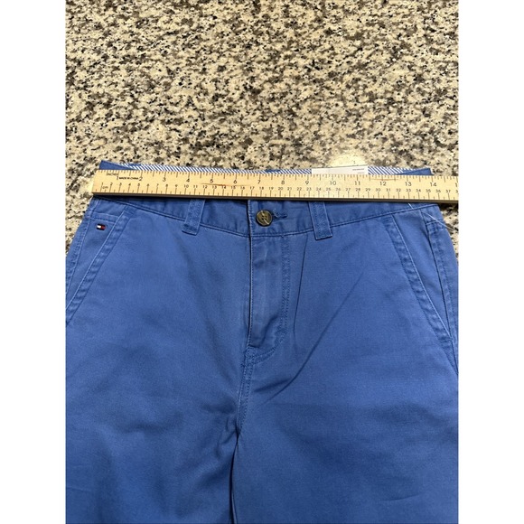 New Tommy Hilfiger Boy's Slim Size 16 Blue 100% Cotton Pants/Jeans Retail $44 - Picture 4 of 11